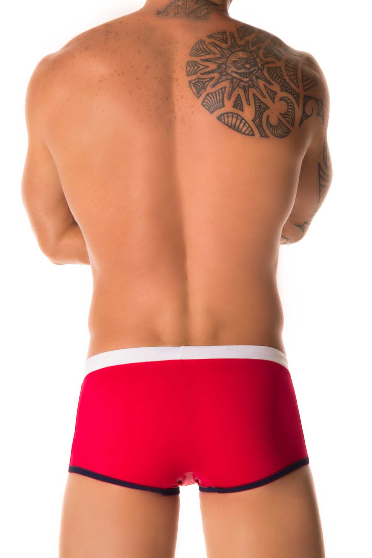Jor Red Sport Swimwear Boxer