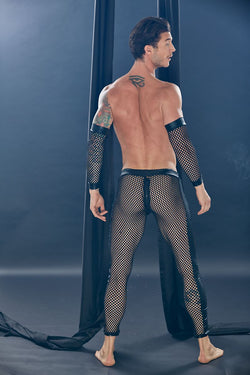 Extreme Collection Dungeon Black Mesh Legging thumbnail 1