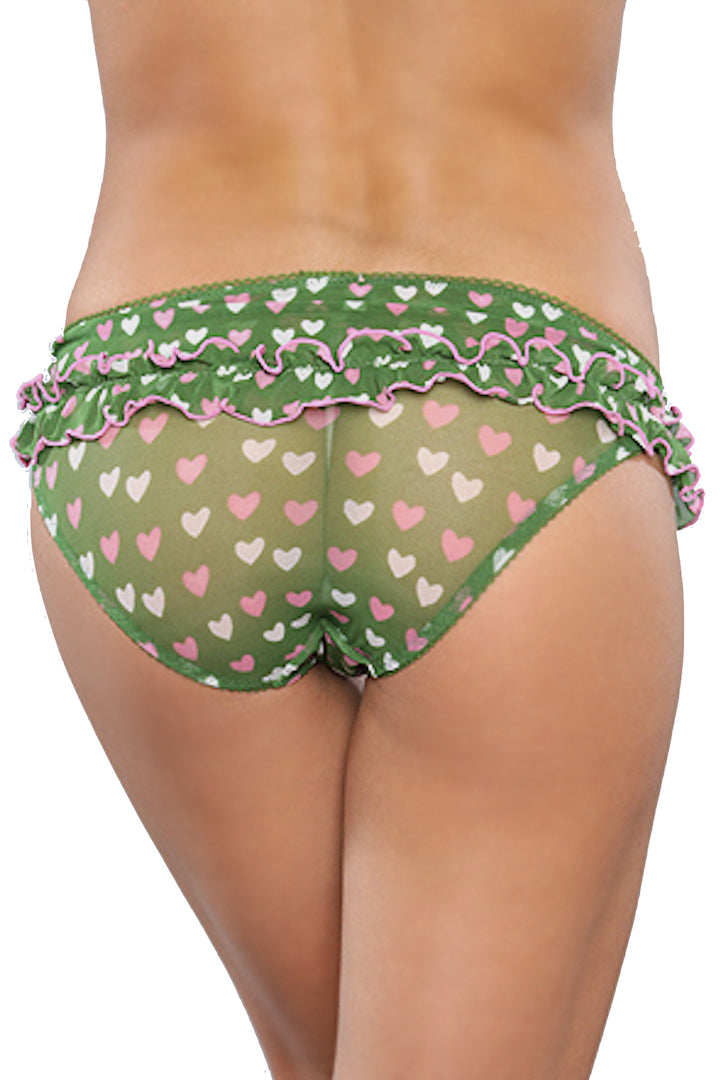 Spreegirl Green Heart Of Gold Panty