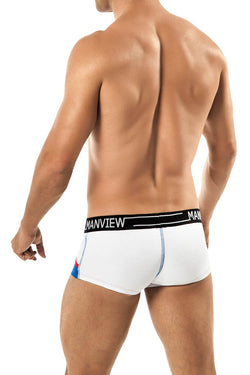 Manview White Stretch Cotton Spalding Boxer thumbnail 3