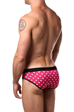 JustinCase Magenta Polka Brief thumbnail 2