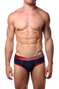 Private Structure Navy Platinum Mini Brief thumbnail 1