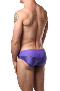 Modus Vivendi Purple Contrast Swim Brief thumbnail 2
