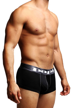 2-Pack Papi Black & Grey Contrast Microfusion Performance Brazilian Trunks thumbnail 3