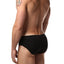 Discover Solid Black Slip Brief