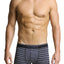 Papi Grey Stripe Mix Boxer Brief