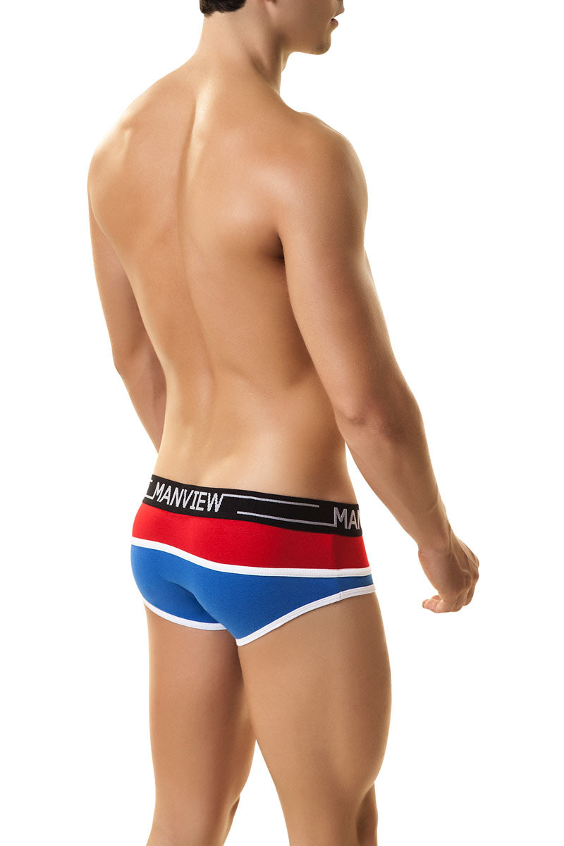 Manview Red & Blue City Boy Brief – CheapUndies