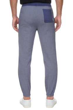 2(X)IST Blue Textured Drawstring Lounge Pants thumbnail 2