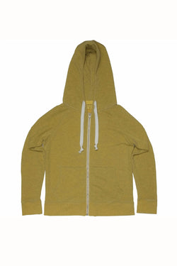 Rxmance Unisex Gold Hooded Zip Sweatshirt thumbnail 1