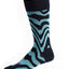 Ozone Navy Dual Grain Crew Sock
