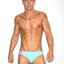 CheapUndies Neon Blue Racing Swim Brief