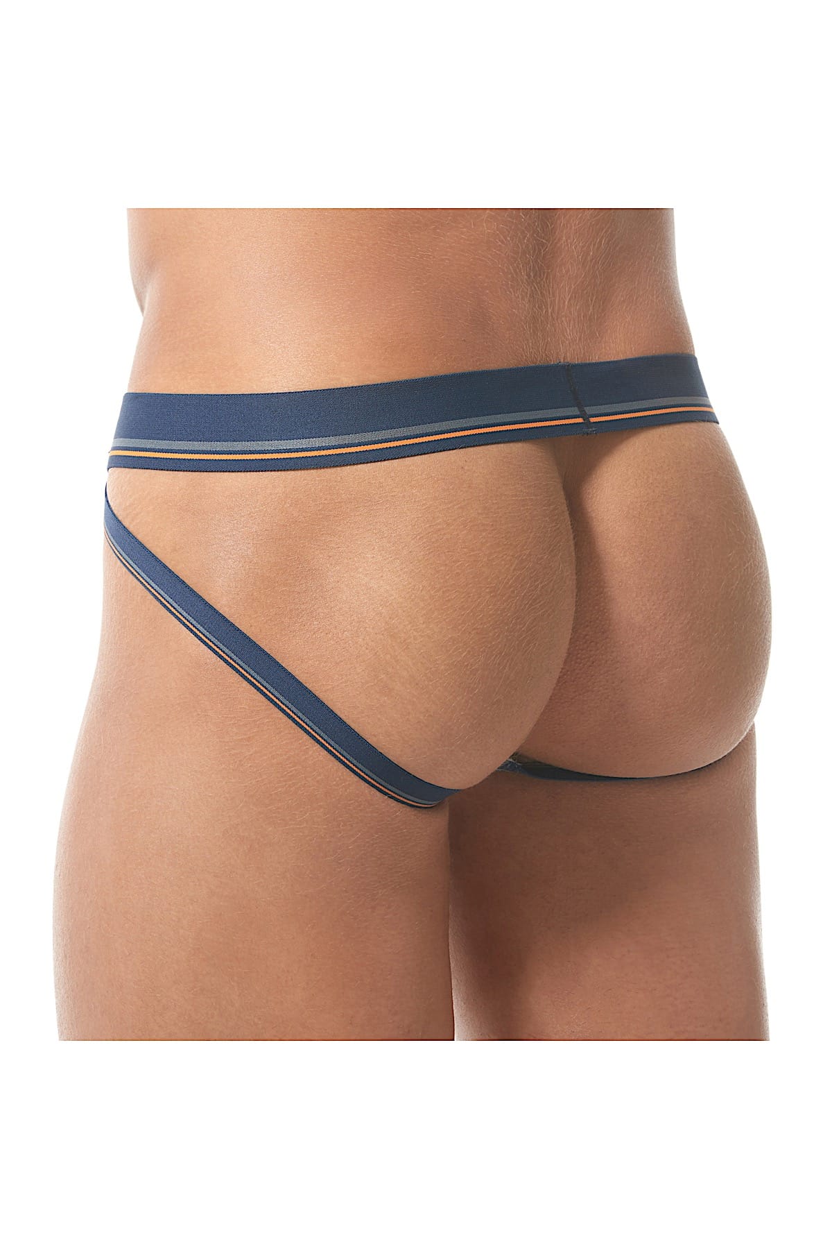Gregg Homme White Sense Retro Fly-Front Jockstrap