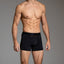 5=Ten Black Mesh Athletic Trunk