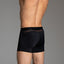 5=Ten Black Mesh Athletic Trunk