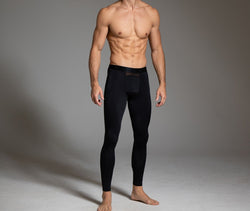 5=Ten Black Mesh Legging thumbnail 2