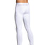 5=Ten White Mesh Legging