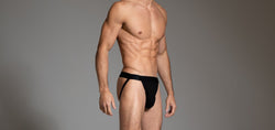 5=ten Black Mesh Jockstrap thumbnail 3