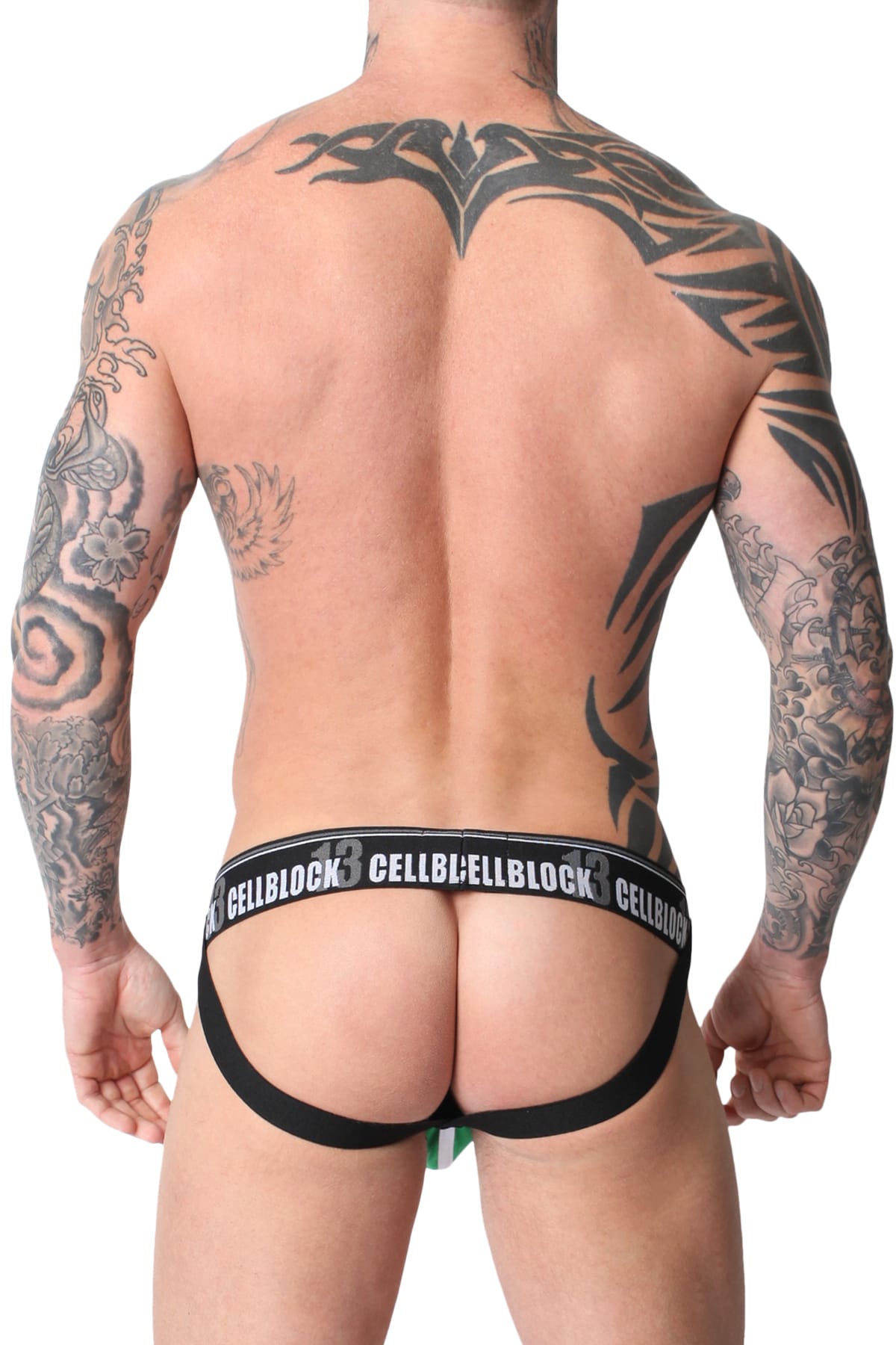 Cell Block 13 Green Dark Room Jockstrap