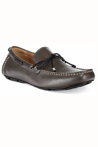 Alfani Charcoal Tanner Pebbled Drivers