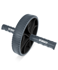 TKO Ab Wheel Exercise Roller Core Training Workout, Charcoal/Black thumbnail 2
