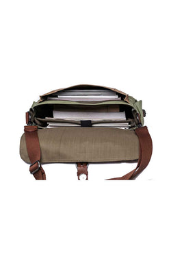 Something Strong Black & Olive Messenger Bag thumbnail 4