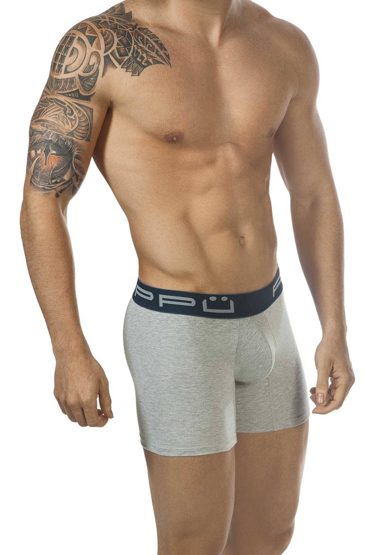 PPÜ Heather-Grey Boxer Brief