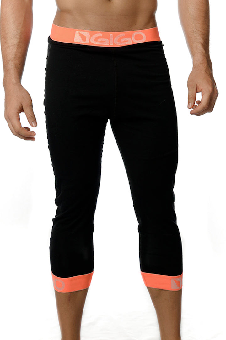 Gigo Black & Orange Jogger