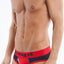 Papi Black & Red Luxe Low-Rise Brief
