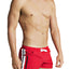 CheapUndies Red Striped Runner Short