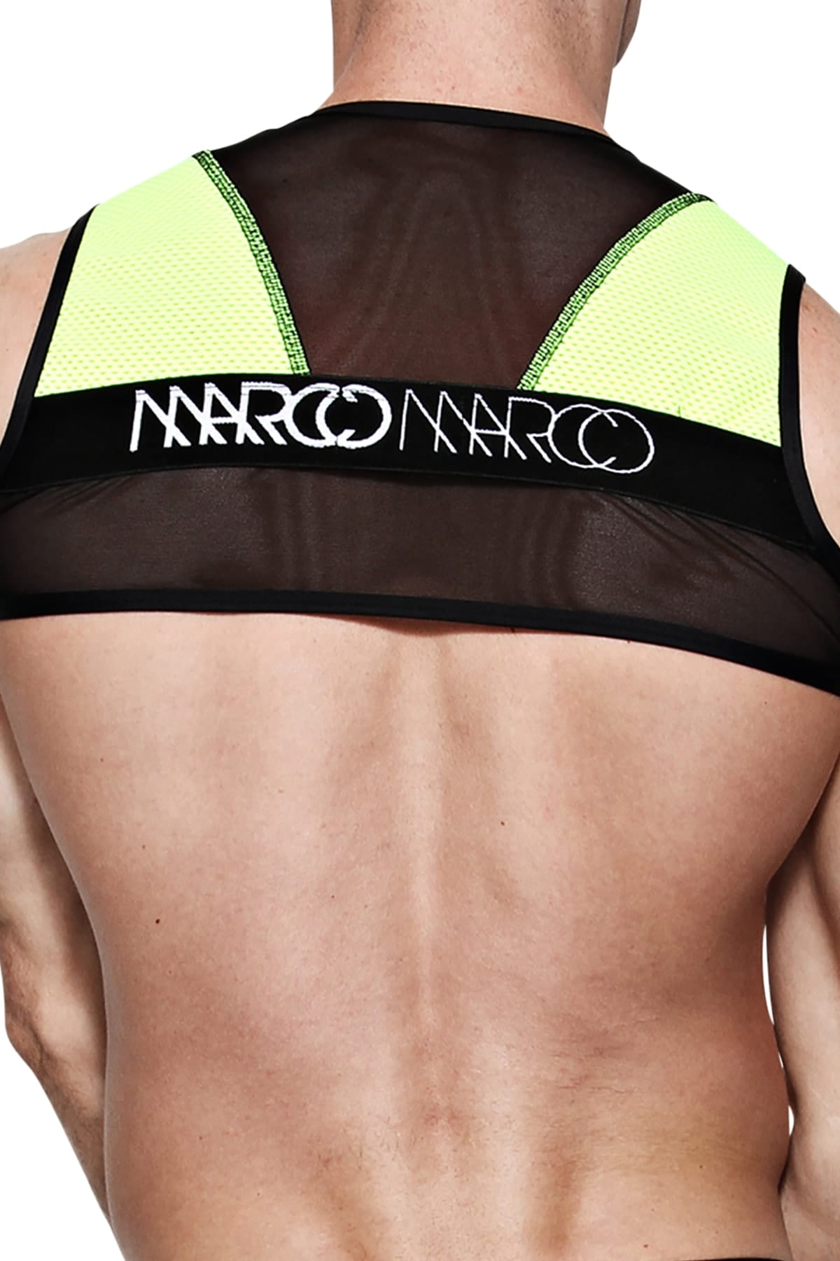 Marco Marco Neon Green Mesh Panel Quantum Harness