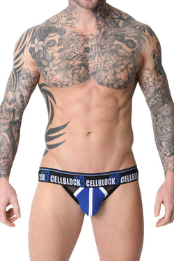 Cell Block 13 Blue Dark Room Jockstrap thumbnail 1