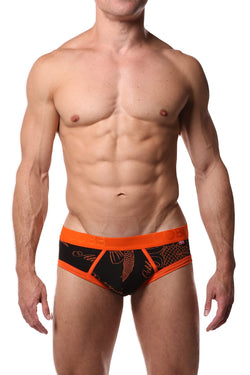 Alexander Cobb Black & Orange Koi Brief thumbnail 1