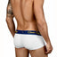 Clever White Old-School Open-Fly Boxer Brief