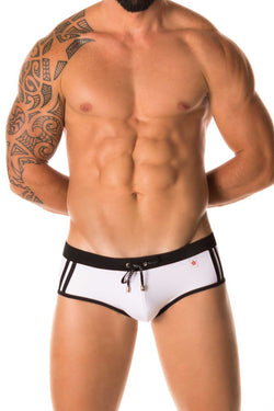 Jor White Sport Swimwear Brief thumbnail 1