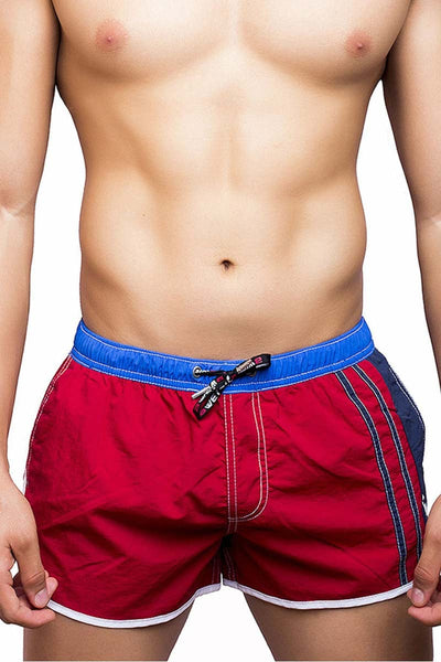BWET Maroon Venice Swim Short