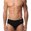 Discover Solid Black Slip Brief