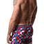 Umbro Red/White/Blue Geometric Shapes Performance Boxer Brief