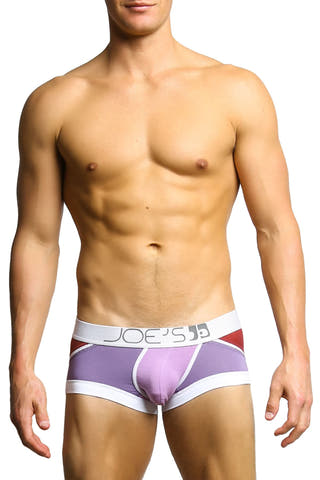 Joe's Jeans Purple & Red Boxer Trunk