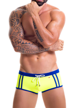 Jor Yellow/Blue Sport Swim Boxer thumbnail 1