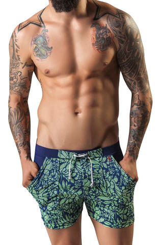 Clever Blue Natadola Swim Trunk