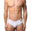 Gigo White Full Jock Brief