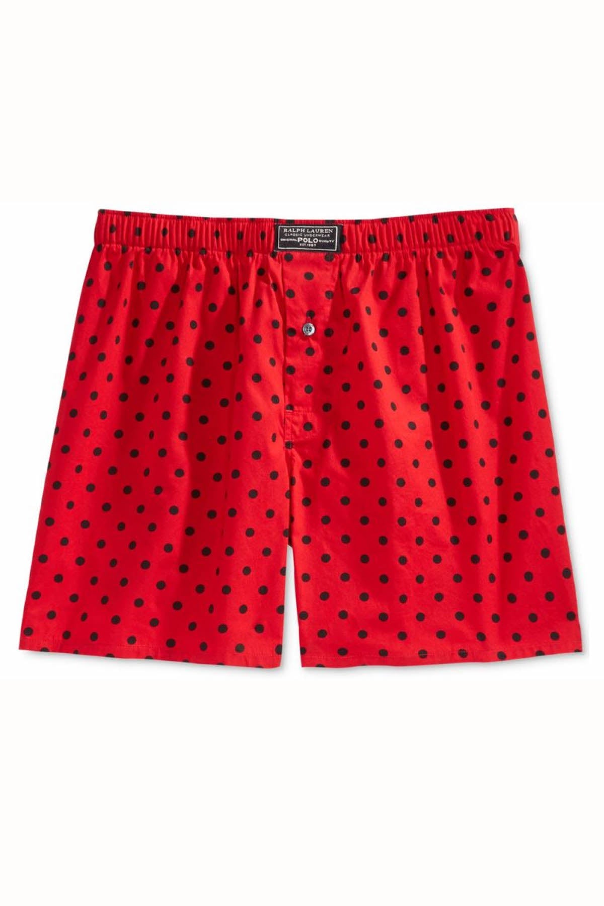 Polo Ralph Lauren Red-Dot Woven Boxer Short