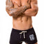 Jor Black Mini Warrior Athletic Short