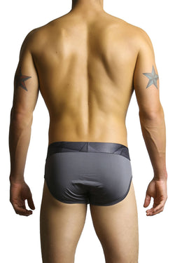 2-Pack Papi Black & Grey Microfusion Performance Brief thumbnail 2