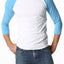 CheapUndies Sky Blue Raglan Shirt