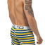 PPÜ White/Orange Stripe Boxer Brief