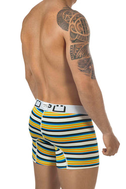 PPÜ White/Orange Stripe Boxer Brief thumbnail 2