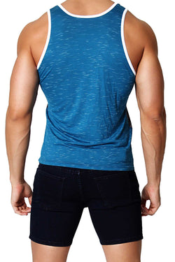 Timoteo Grey & Turquoise Morro Bay Tank thumbnail 3