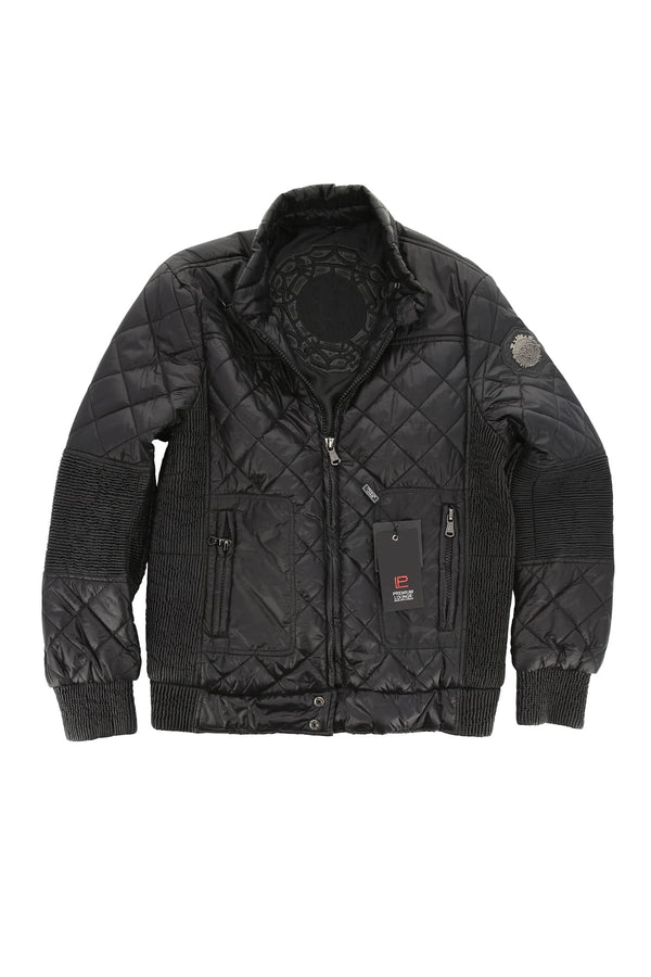 Premium Lounge Jeans Black Puffer Jacket