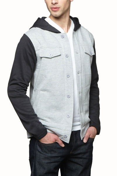 Zutoq Grey Zoshed Sweater Jacket